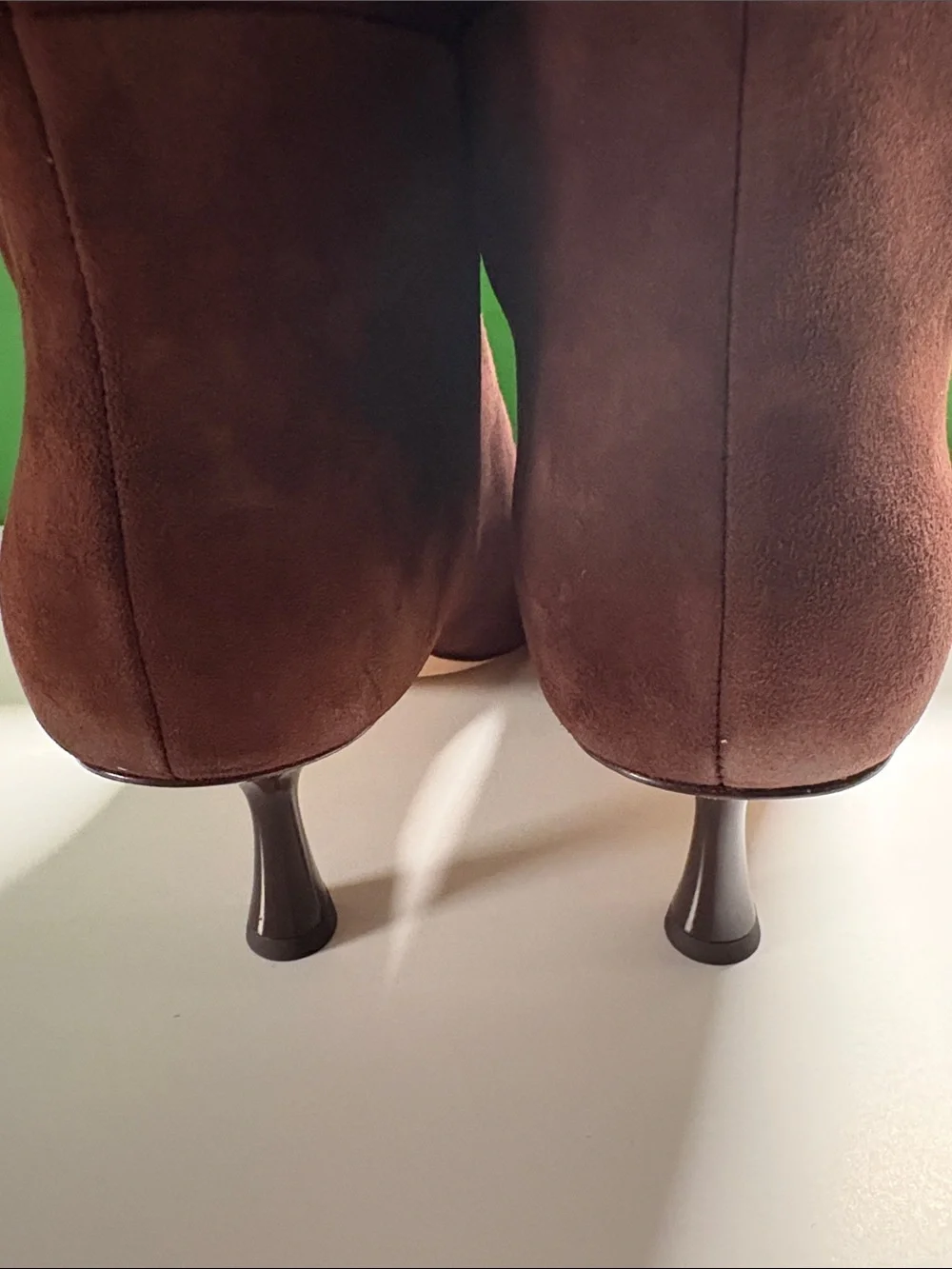 Kate Spade Adele Tall Suede Boots in Hot Fudge Brown